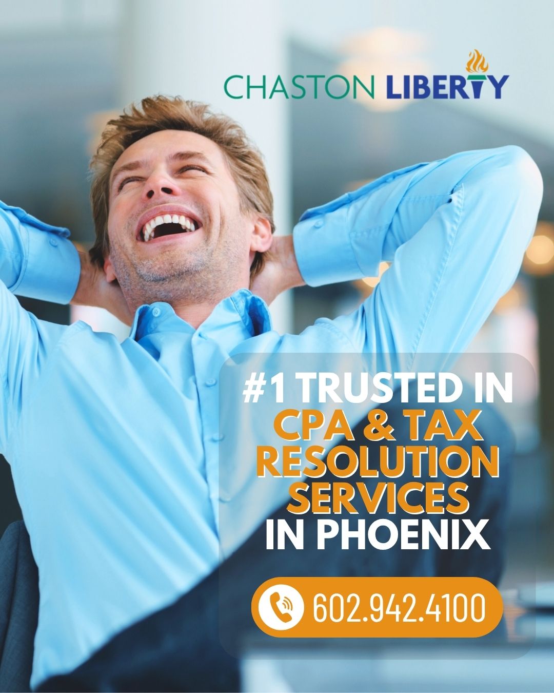 CONTACT US - Jim Chaston CPA - Chaston Liberty - #1 Trusted CPA & Tax Resolution Services in Phoenix -