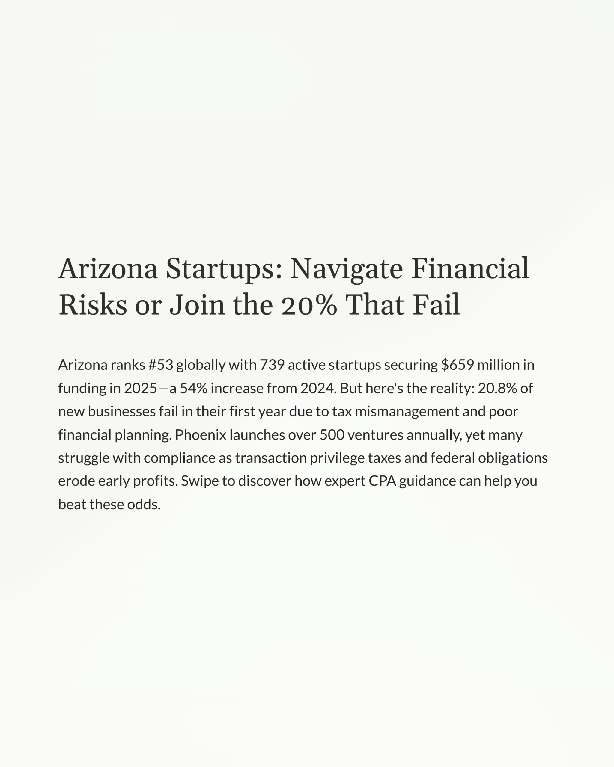 CPA Services for Startups